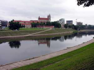 Река Нерис в Вильнюсе. Фото: ВикипедиЯ