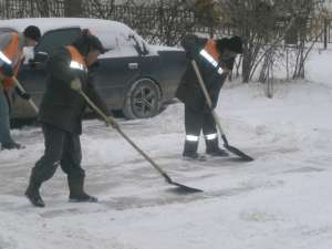 Первый снег в Якутске. Фото: http://primamedia.ru