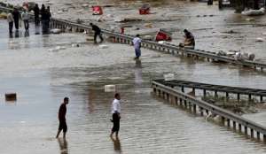 В Турции произошли наводнения и сходы селей, погибли три человека. Фото EPA с сайта &quot;Голос России&quot;