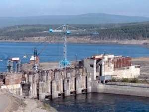Богучанская ГЭС. Фото с сайта boges.ru