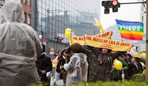 В Японии 8 млн человек подписали петицию против АЭС. Фото: &quot;Голос России&quot;
