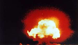 Ядерный взрыв. Фото с сайта &quot;Голос России&quot;
