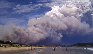 Лесные пожары на Тасмании. Фото: http://ruvr.ru