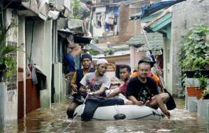 Наводнение в Джакарте. Фото: http://mirvkartinkah.ru