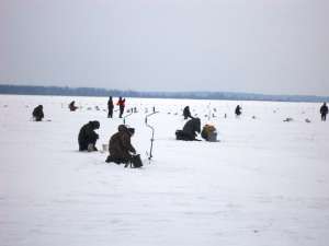 Подледный лов. Фото: http://rybinsk.ru