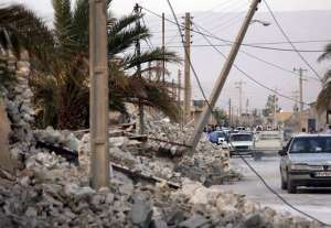 Землетрясение в Иране. Фото: http://delphi.lv