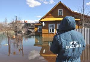 Паводок в Ленобласти. Фото с сайта http://www.metronews.ru