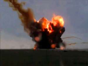 Взрыв ракеты-носителя &quot;Протон-М&quot;. Фото: http://europe-today.ru