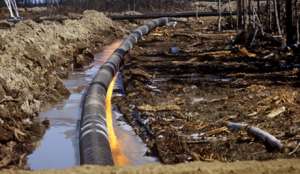 В Северной Дакоте за год произошло почти 300 случаев разлива нефти, скрытых от общественности. Фото с сайта &quot;Голос России&quot;