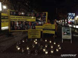 В Берлине больше месяца стоит протестный лагерь. Фото: Greenpeace