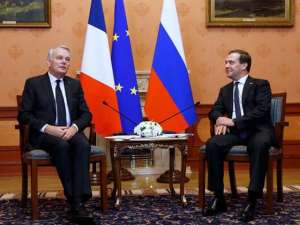 Дмитрий Медведев встретился с премьер-министром Франции Жан-Марком Эйро. Фото: Правительство РФ