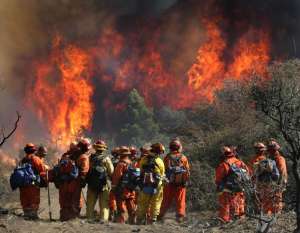 Лесные пожары в Калифорнии. Фото: http://www.photo-finish.ru/