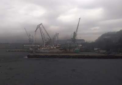 Угольная пыль в порту Находки. Credit: Дмитрий Чурбанов